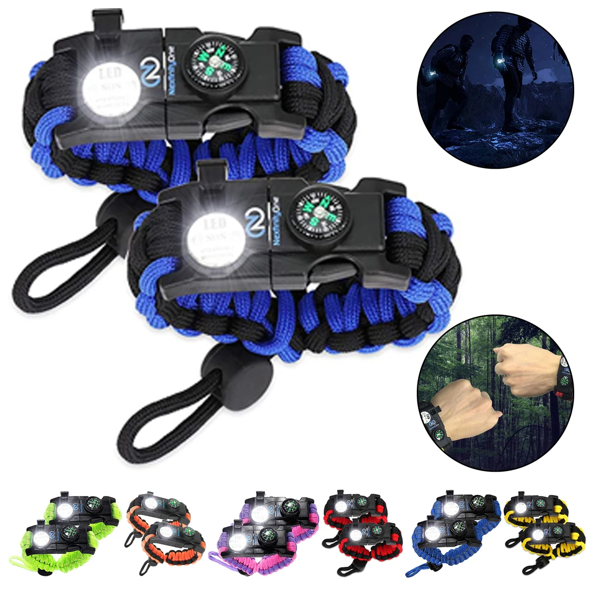 Survival Paracord Bracelet 1