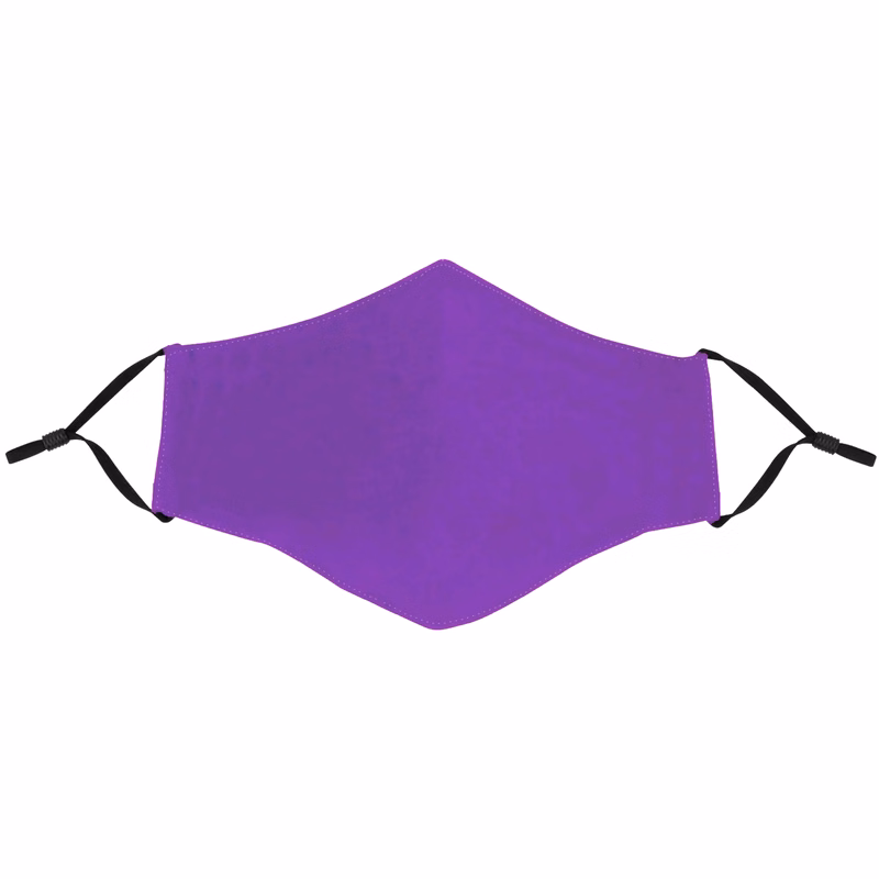 Lavender Face Mask with Adjustable Ear Loops