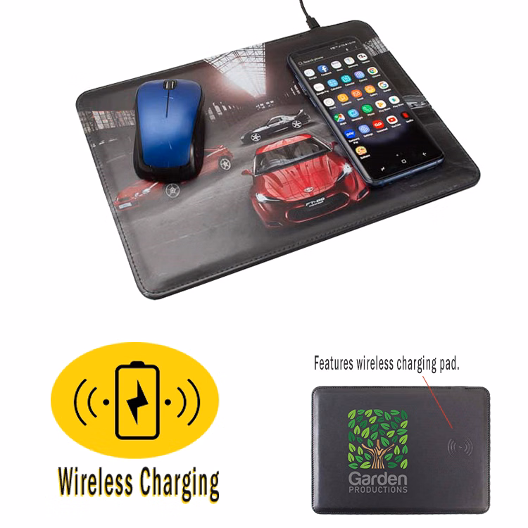 Wireless Charging Mousepad 10W - Black
