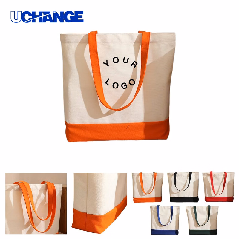 Durable Polyester Canvas Tote Bag