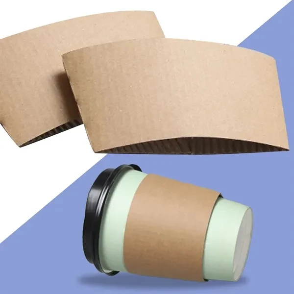 Custom Paper Coffee Sleeves 1