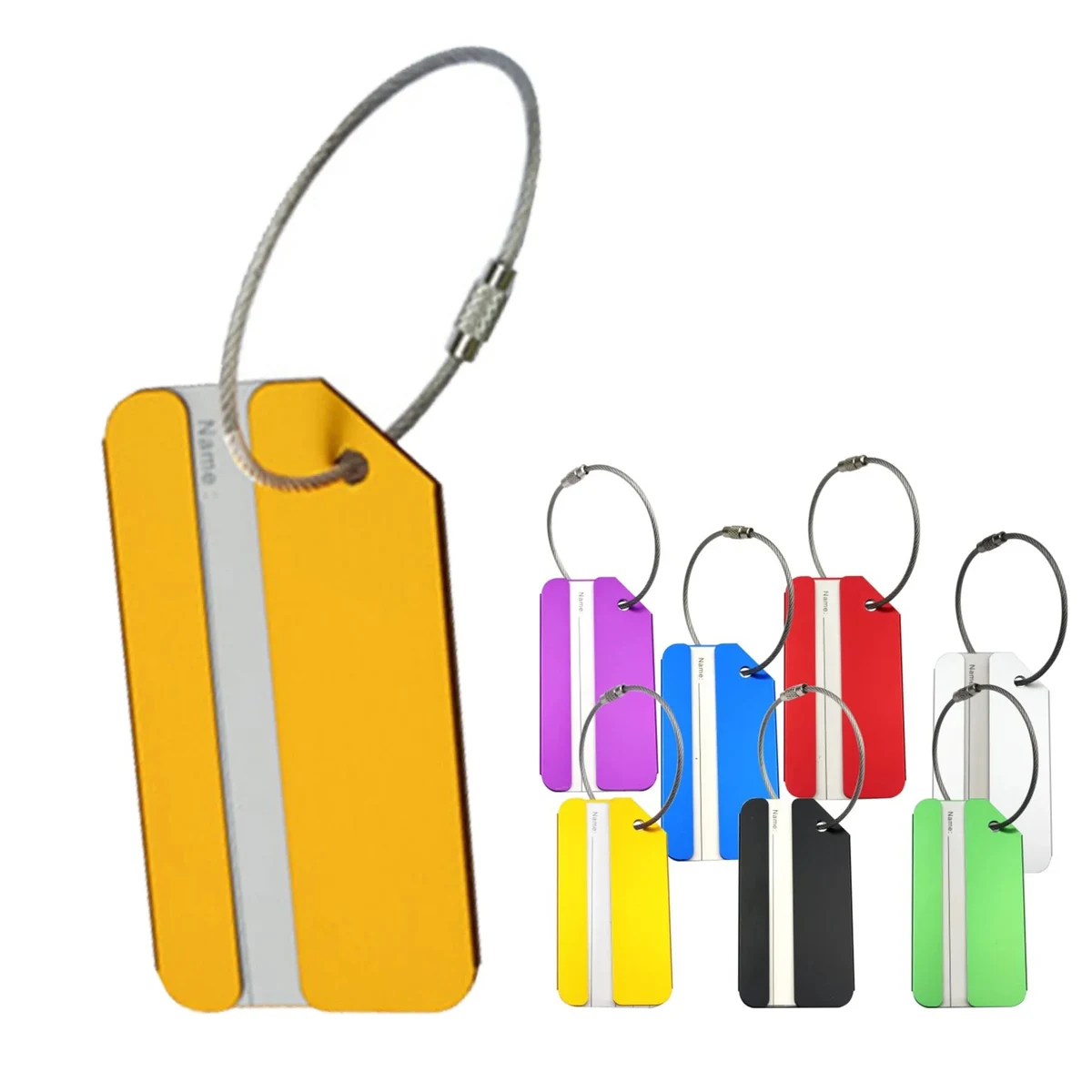 Metal Luggage Tags 1