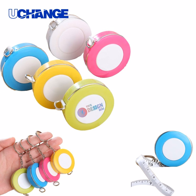 Full Color Custom Measuring Tape Keychain
