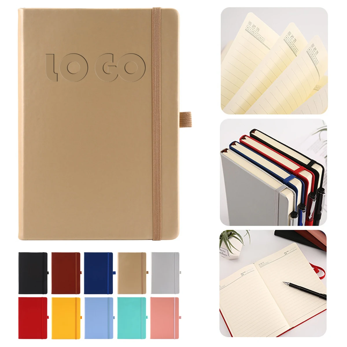 Leather Cover Notebook Custom Journal 1