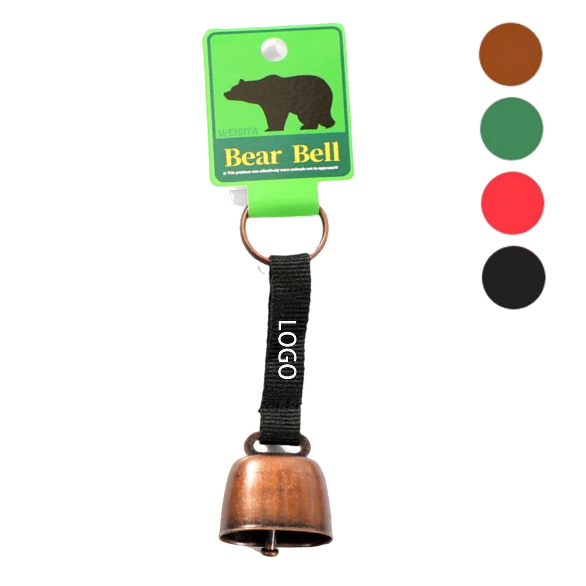 Outdoors Warning Bear Bell 1