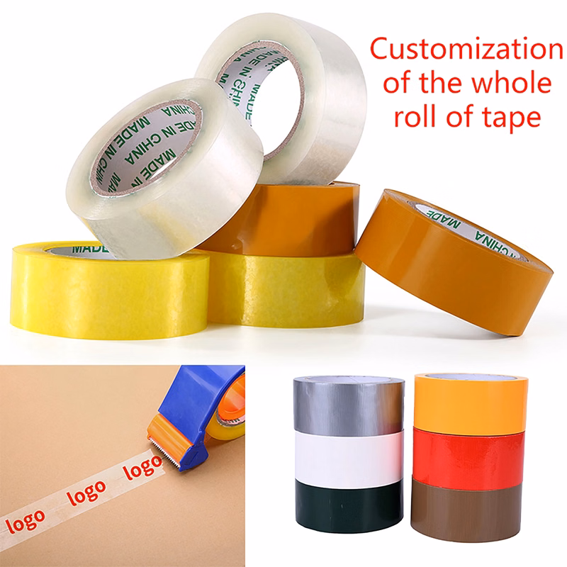 MOQ 50pcs 110 Yards 2" W Custom Printed BOPP Packing Tape