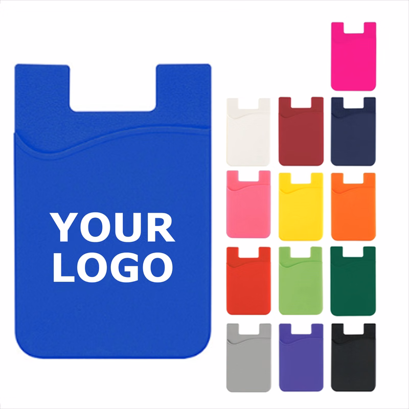 Silicone Phone Card Wallet Back Sticker
