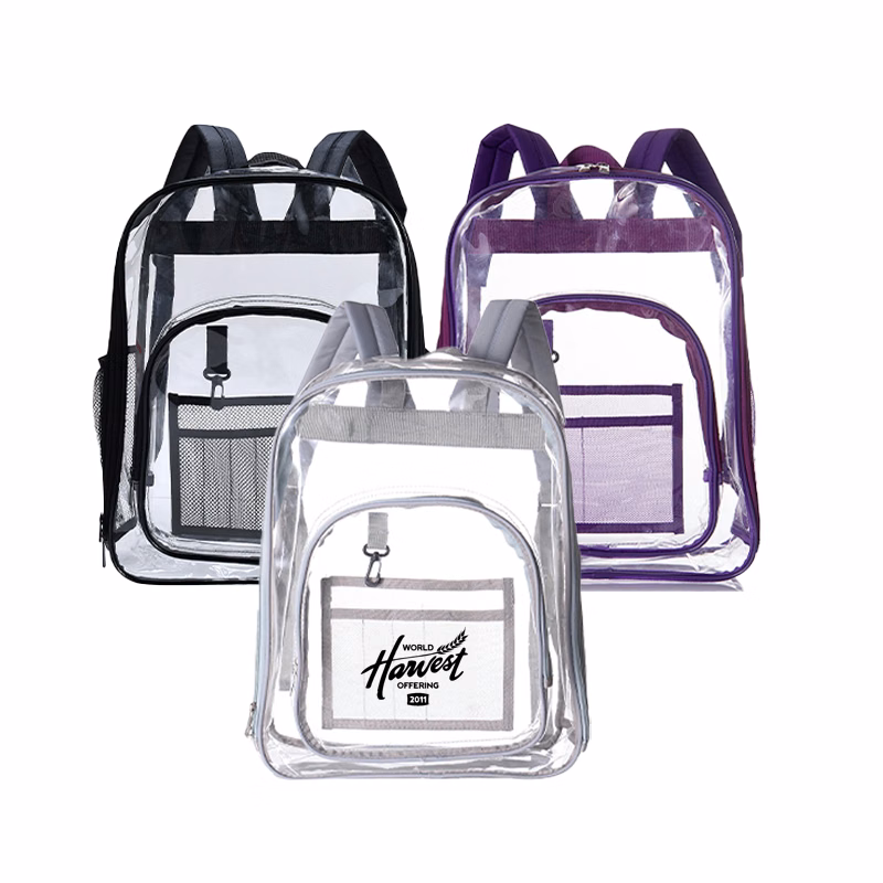 Transparent Shoulder Bag with Large Capacity