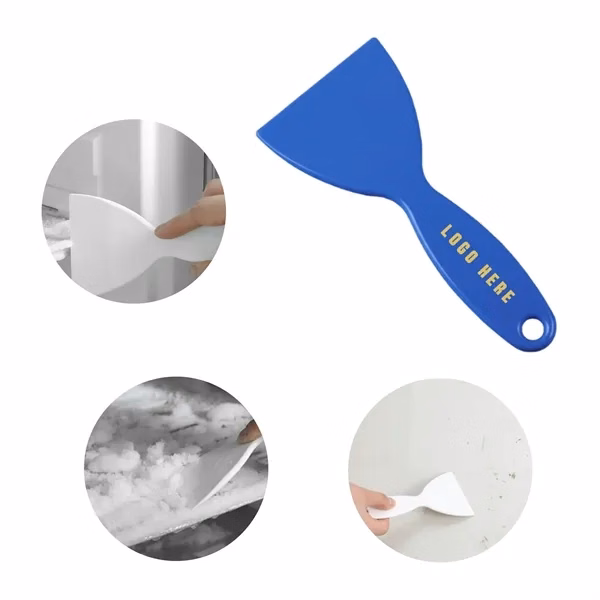 Custom Durable Plastic Refrigerator Defrost Shovel — Safe Ice Removal Kitchen Tool