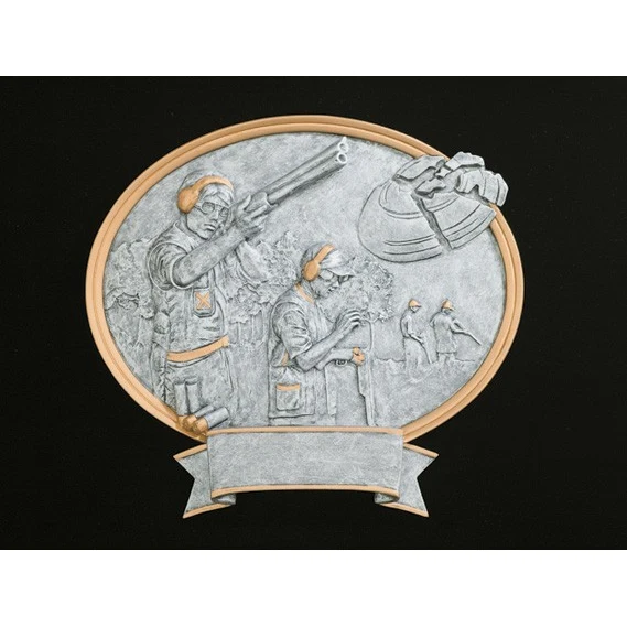 8" Trap Shooter Legend Plate 1