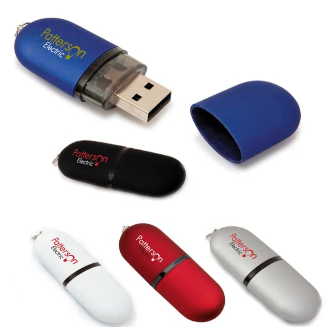 Universal Source® 8 GB Oval USB 2.0 Flash Drive 1