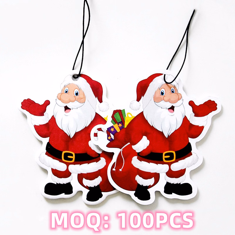 Santa Claus Full Color Air Freshener(10 sq inches)