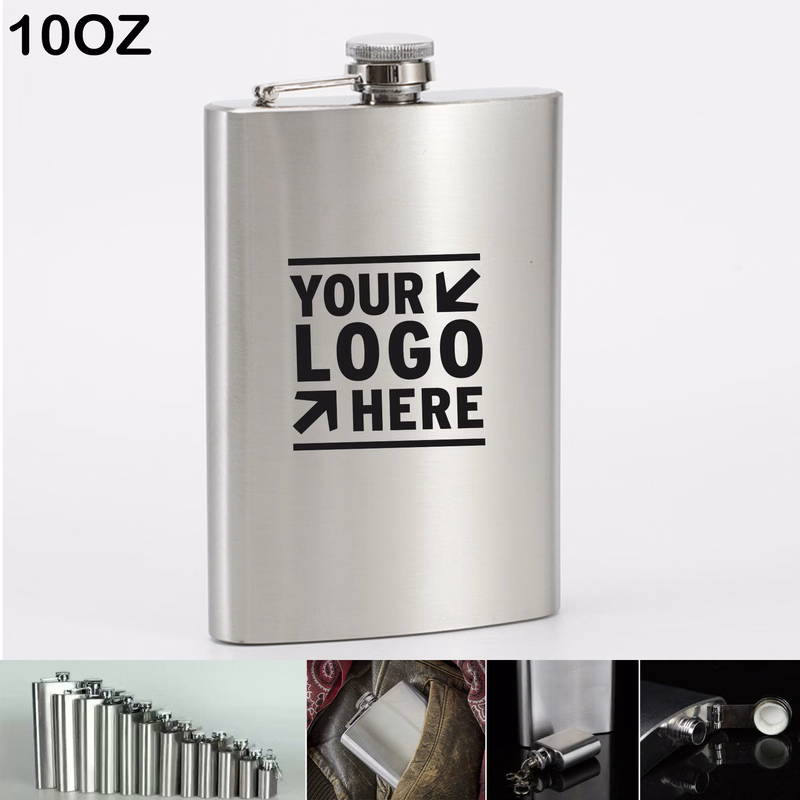 10oz 280ml Stainless Steel Hip Flask