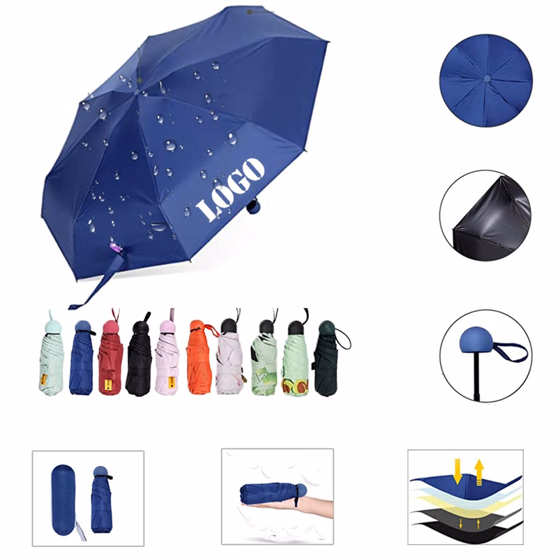 Mini Travel Sun & Rain Umbrella