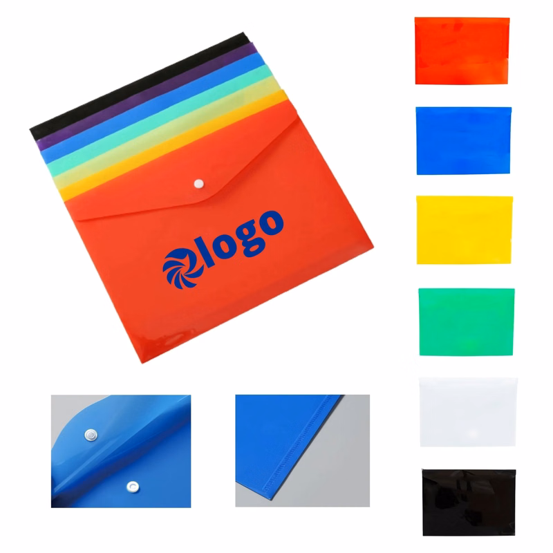 A4 Waterproof PP File Bag Document Pouch