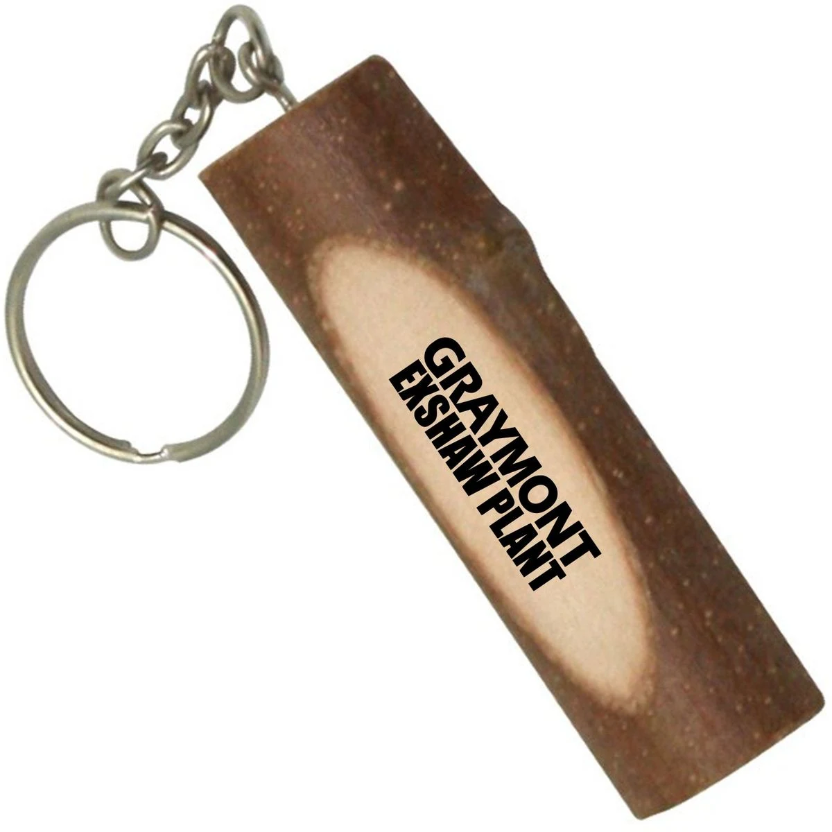 Wood Log Keychain 1
