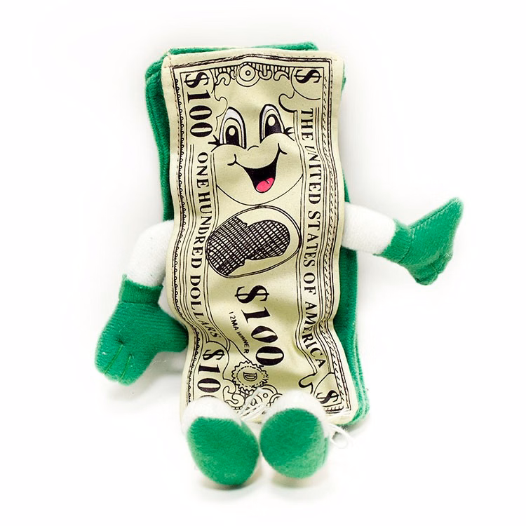 8" Money Man Beanie