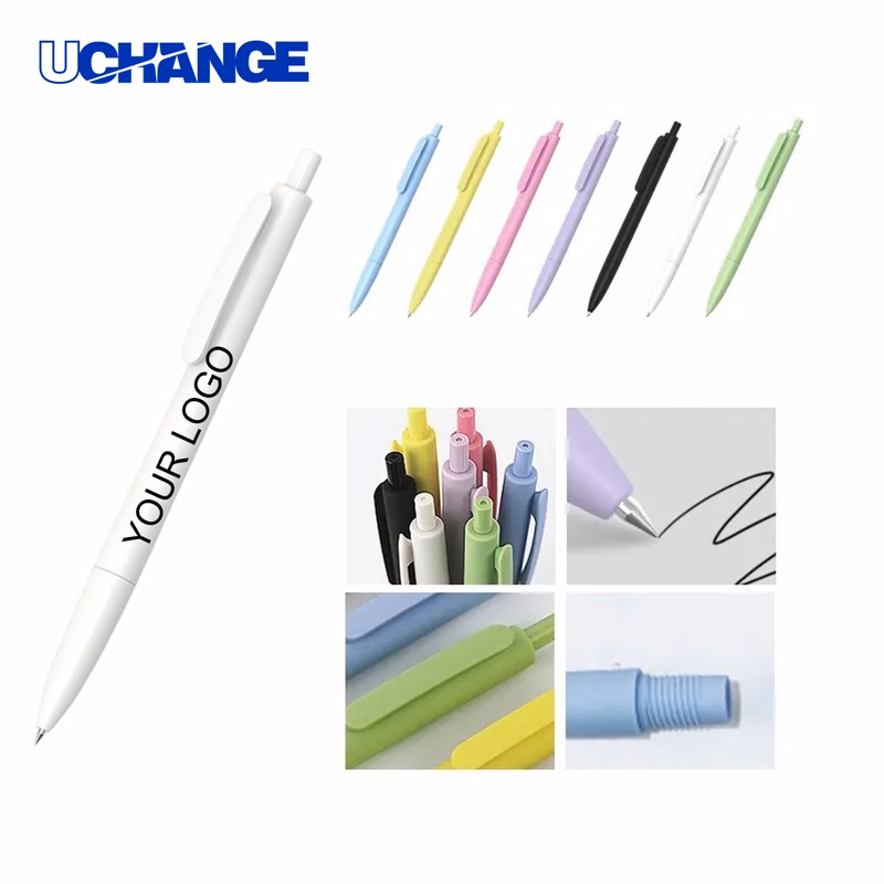 Plastic Ballpoint Pen with Holder