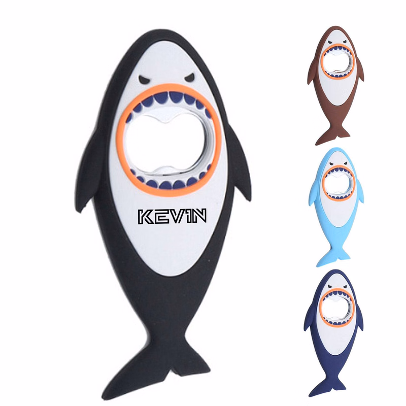 PVC Shark Shaped Beer Opener