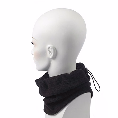 Black Fleece Neck Gaiter