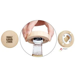 Charming Wooden Bottle Opener With Magnet 1