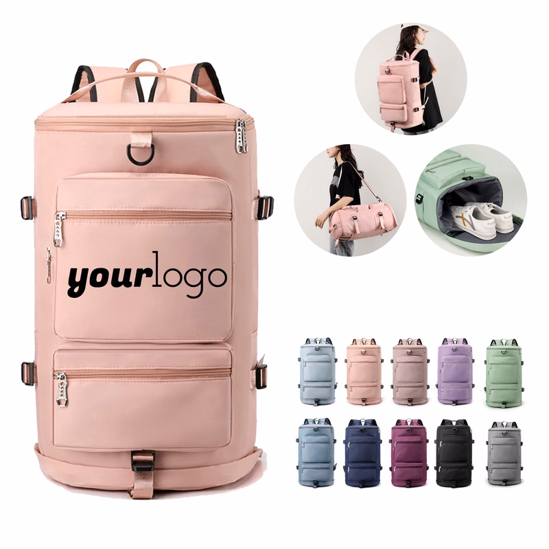 Multi - Pocket Expandable Travel Backpack
