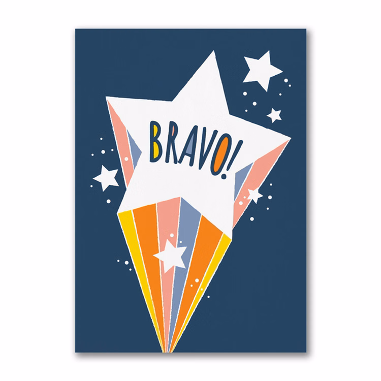 Bravo! Congratulations Card