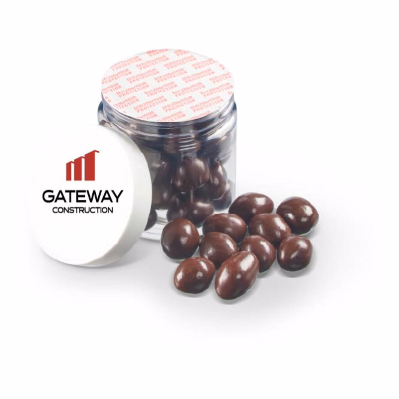 4 oz Jar of Chocolate Covered Pretzels