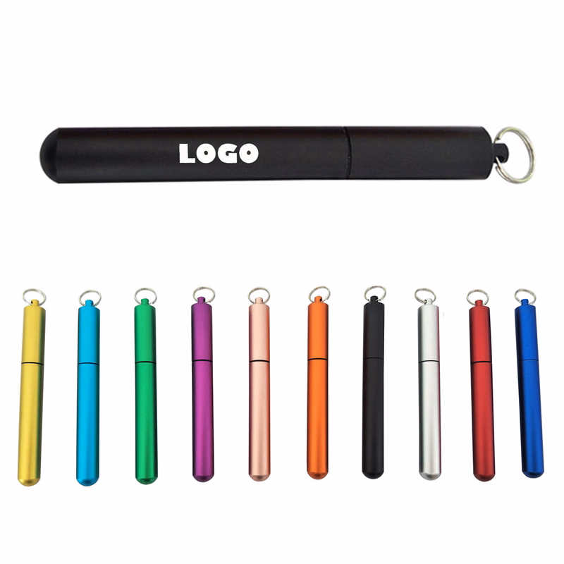 Aluminum Alloy Mini Storage Container With Key Chain