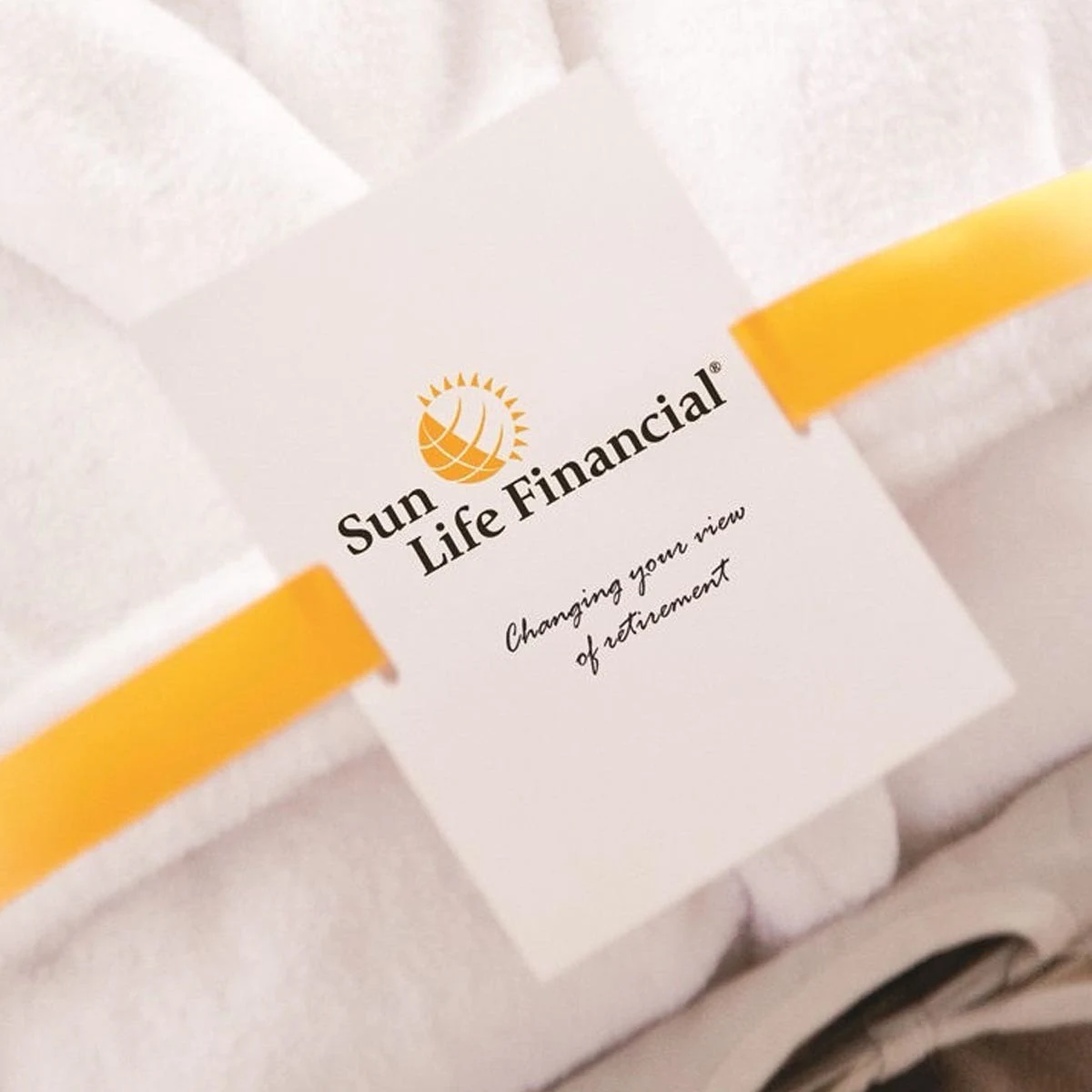 Printed Gift Card (4" x 5") & Blank Satin Ribbon 1