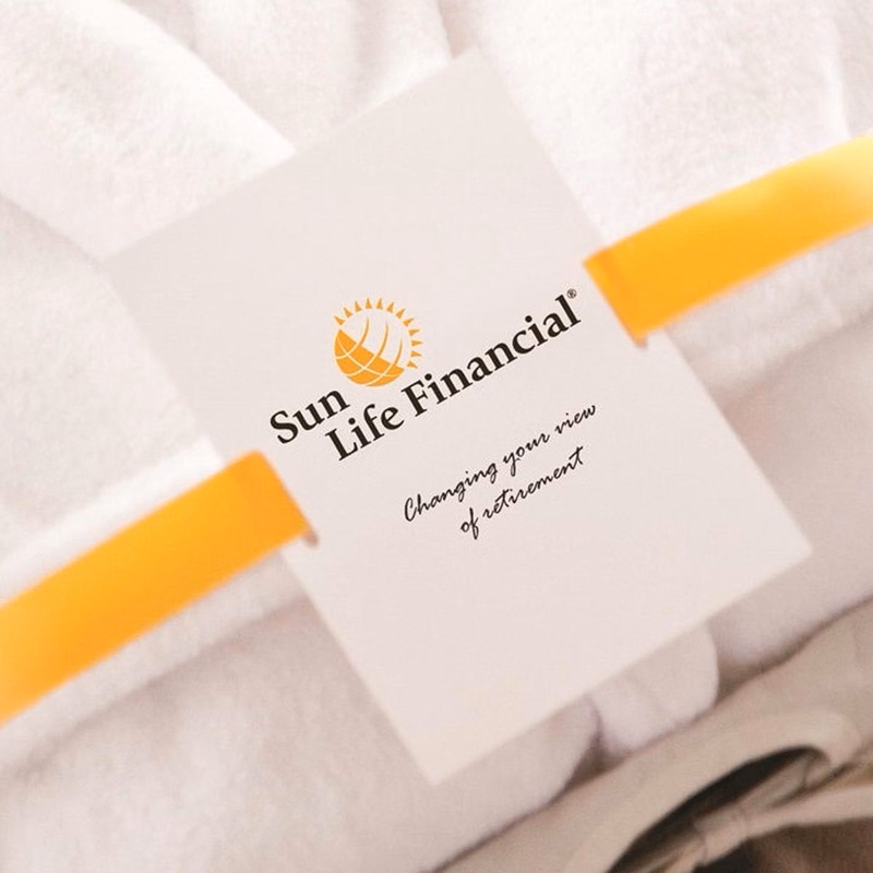 Printed Gift Card (4" x 5") & Blank Satin Ribbon