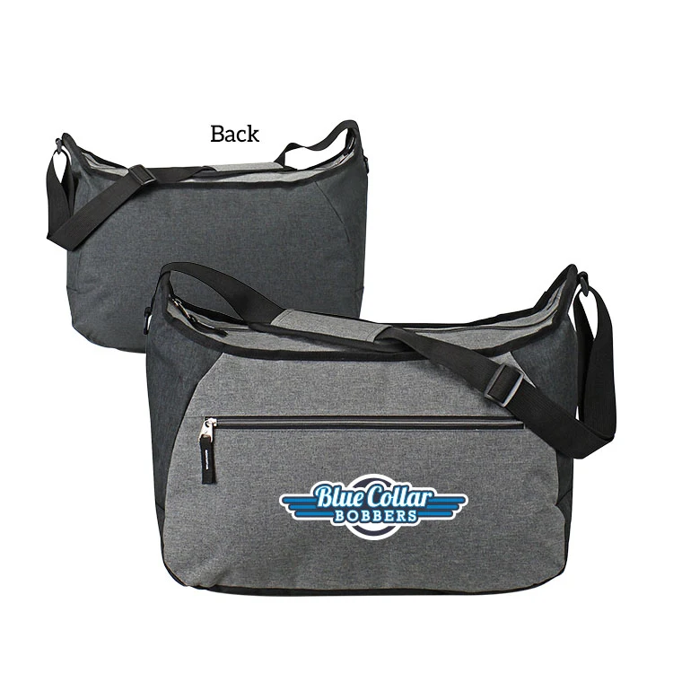 300D Heathered Travel Shoulder Bag 1
