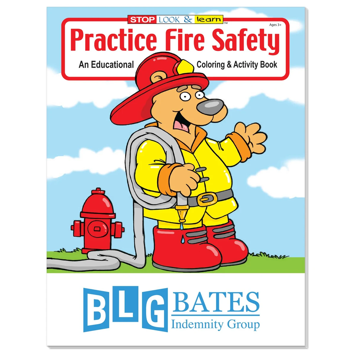 Coloring Book: Practice Fire Safety 1