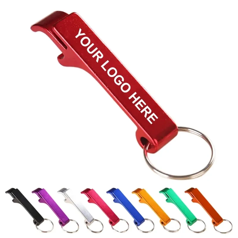 Aluminum Alloy Beer Bottle Opener Keychain 1