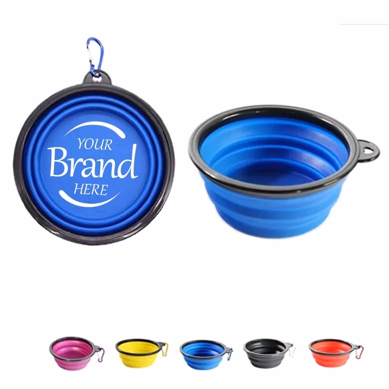 Pet Portable Folding Bowl With Clip