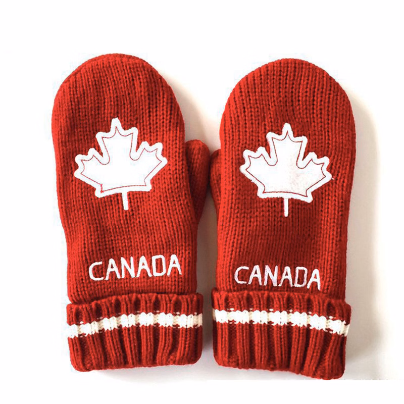Full Finger Knit Mittens MOQ 100pcs