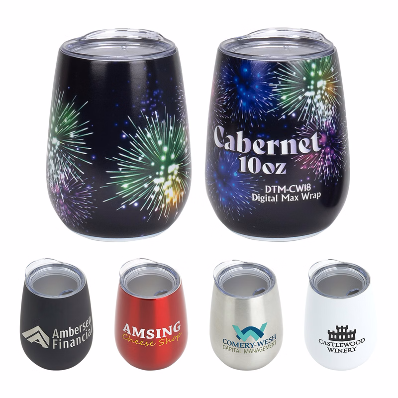 Cabernet 10 oz Vacuum Insulated Stainless Steel Wine Goblet