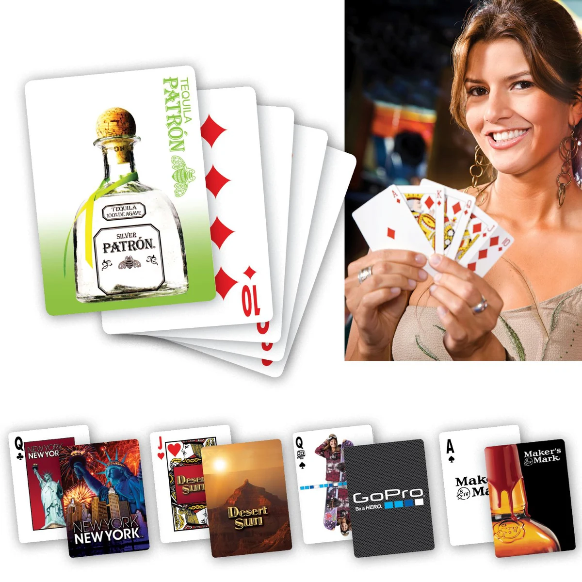 USA Lucky Custom Playing Cards 1