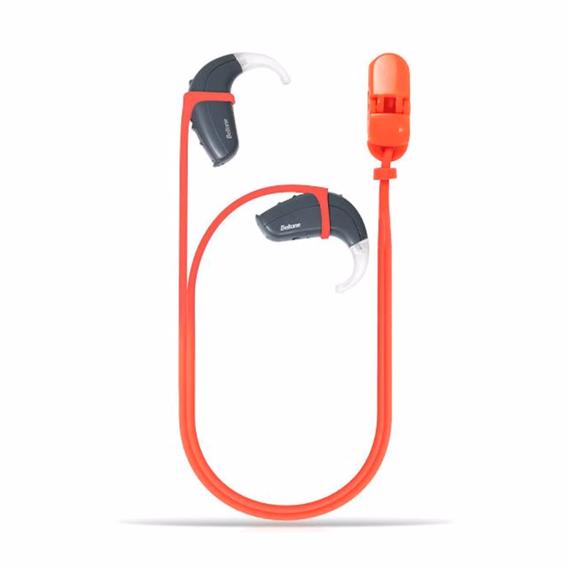Hearing Aid Silicone Strap with Clip