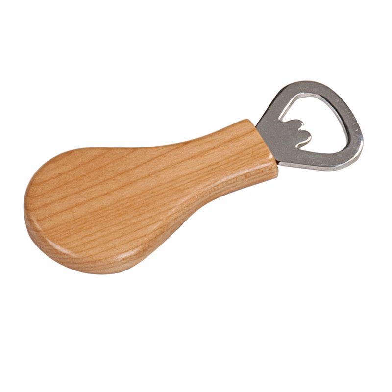 Maple - Magnetic Pear Shaped Bottle Opener