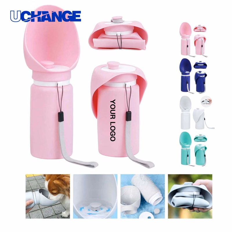 Foldable Dog Water Cup 19 oz for Outdoor Walks
