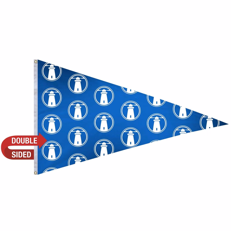 6' x 10' Polyester Pennant Flag Double-Sided