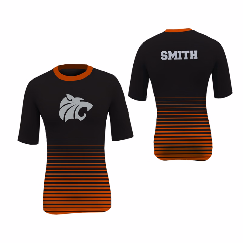 Men's Stretch Baselayer Mid Sleeve Compression Shirt