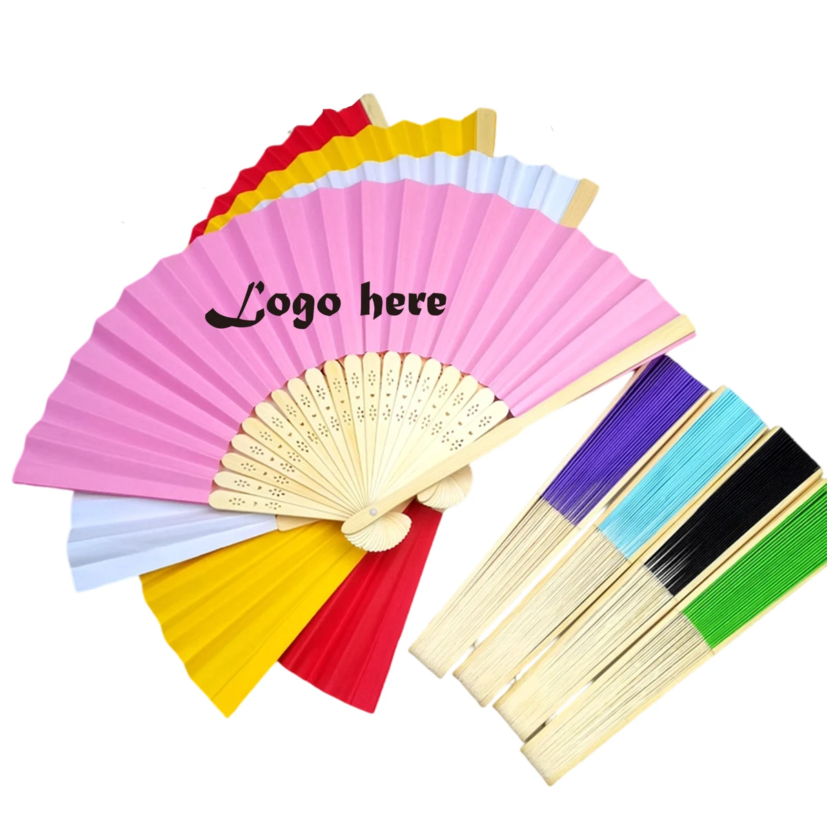Foldable Artisan Bamboo Hand Fan 1