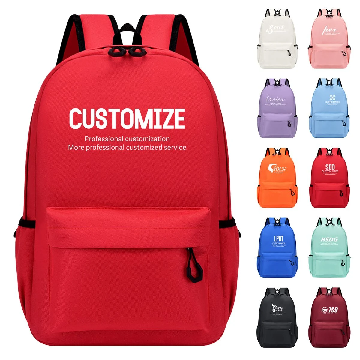 Large Capacity Casual Backpack 1