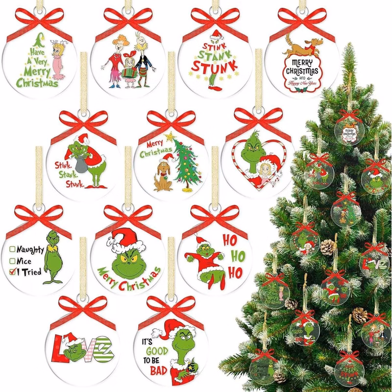 Acrylic Holiday Ornaments