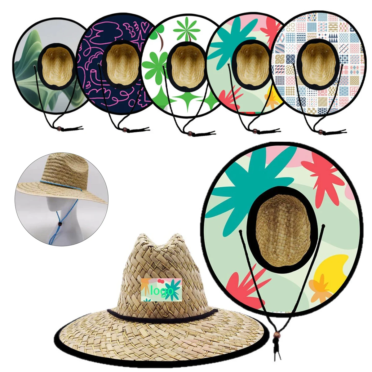 Sol Lifeguard Straw Hat 1
