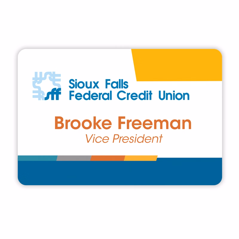 UV Full-Color Name Badge  2"X3" Spectrum Series (60mil)