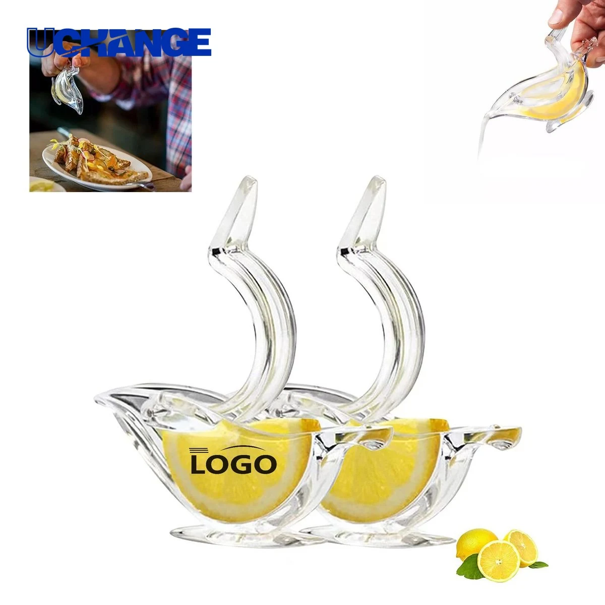 Bird-Shaped Acrylic Lemon Juicer Tool 1