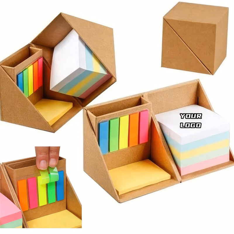 Custom Logo Sticky Notes Cube